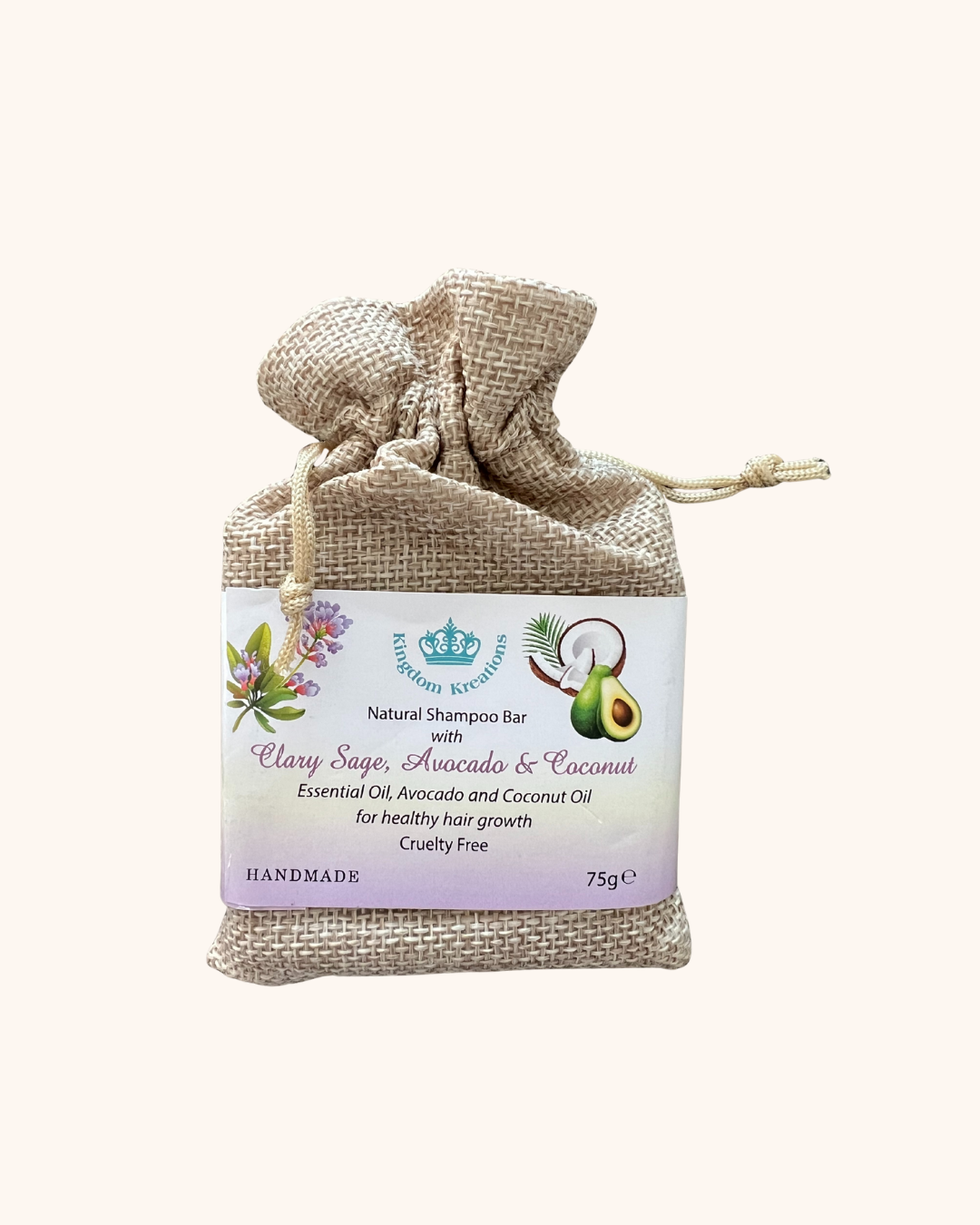 Kingdom Creations Vitality and Growth Shampoo 75g Vegan🌱